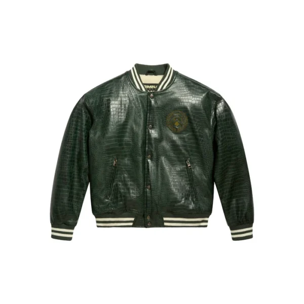 Crocodile Varsity Jacket