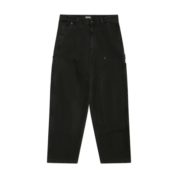 MERCER PANT - GREY ACID WASH